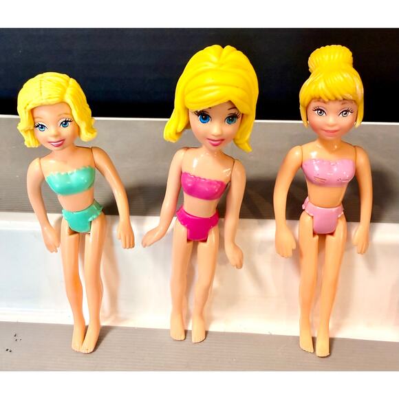 Polly Pocket 4” tall poseable dolls 
Set 2 - Picture 2 of 4